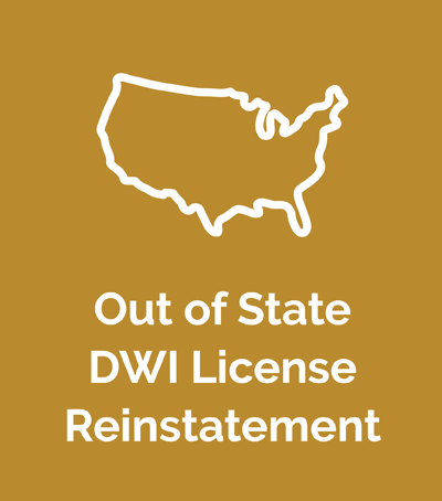 Out of State DWI License Reinstatement