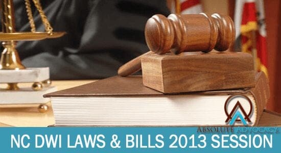 2013 DWI Laws and New Bills