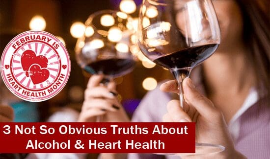 Sharing the American Heart Association Recommendations for drinking and heart health