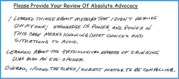 AA ADETS Review - DWI Prevention