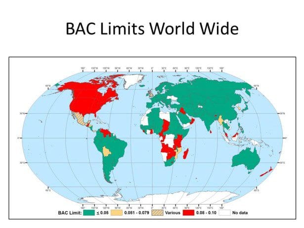 BAC Limits World Wide - NTSB