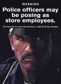 Cops In Shops - North Carolina Underage Drinking Prevention