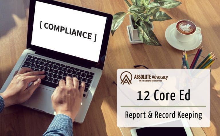 12 Core Functions: Counselor Report and Record Keeping