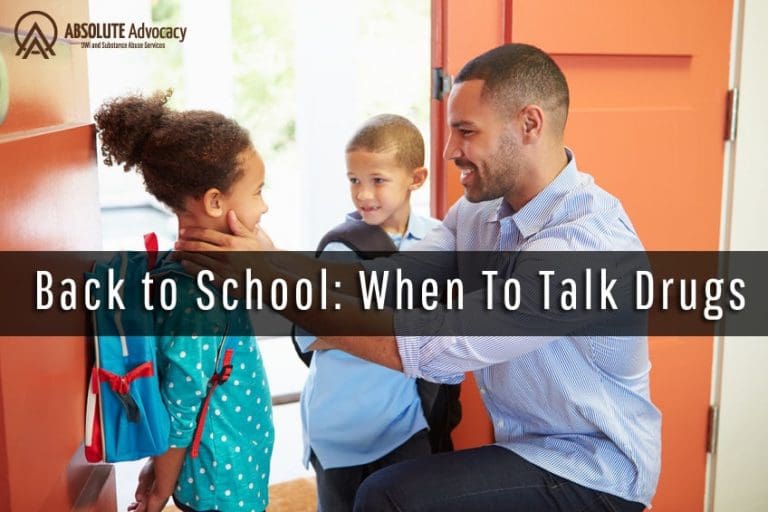 Back to School: When to Talk Drugs