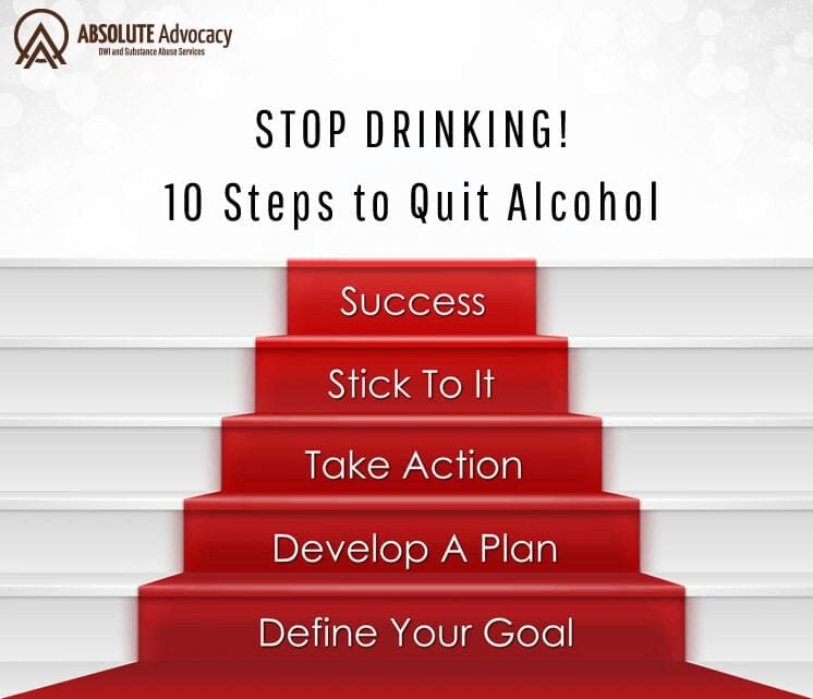 Stop Drinking: 10 Steps to Help You Quit Alcohol