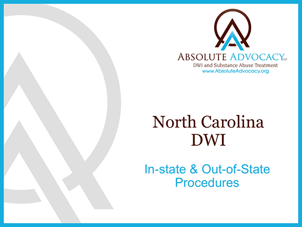 How To Get Your Driver’s License Back after a North Carolina DWI