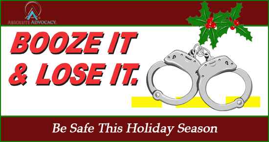 NC Holiday “Booze It & Lose It” Campaign Scheduled To Begin This Weekend