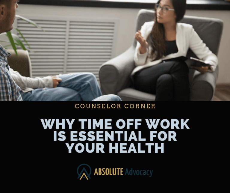 Counselor Corner: Why Time Off Work Is Essential For Your Health